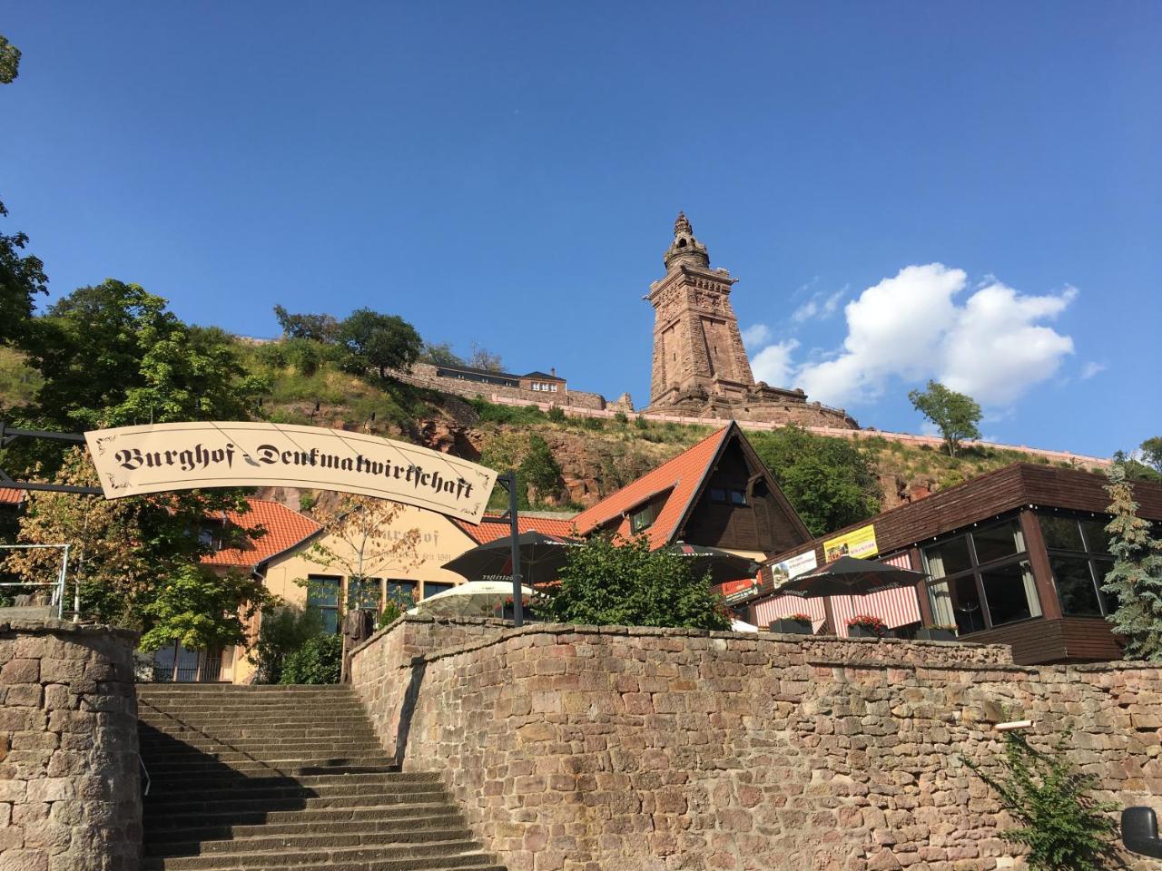 Burghof Kyffhaeuser Bad Frankenhausen Zewnętrze zdjęcie